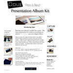 Innova Refill Pack for Innova Opus Album - Soft Textured Natural White Paper