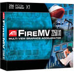 ATI FireMV 2250 X1 PCI Express x1 Workstation Display Card 