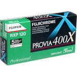 Fujifilm Provia 400X (RXP III) 120 Color Slide Film (5 Rolls)