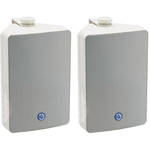 Atlas Sound SM52TW Weather Resistant Speaker with Internal Transformer (White)