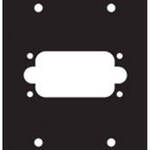 Middle Atlantic 1G2 Custom UCP Connector Panel with (2) Openings for UCP-SF