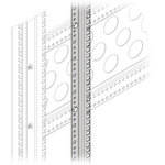 Middle Atlantic PROR4CN-ZRA45 Z-Rail Adapter Kit for 45U R4CN Series Racks