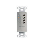 RDL RC4-RUS Four-Channel Wall Remote for RACK-UP (Stainless Steel)