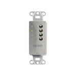 RDL RC4-STS Four-Channel Wall Remote for ST-SX4 (Stainless Steel)