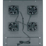 Middle Atlantic MW-4FT-380CFM 380 CFM Integrated Fan Top with (4) 4-1/2" Fans