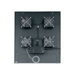 Middle Atlantic MW-4QFT-FC 200 CFM Integrated Fan Top (4) 4-1/2" Fans Controller