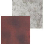 Westcott Masterpiece Collapsible Reversible Background - 6x7' - Autumn Red / Pearl