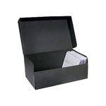 Archival Methods Hinged Lid Box (11-5/8 x 8-1/16 x 6-1/8", Black)