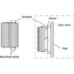 Strand Lighting Wall-Mount Bracket for Light Pack