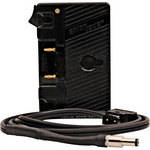 Delvcam Anton Bauer Gold Mount & 2.5mm Plug to PowerTap Adapter Cable Kit