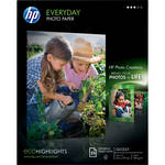 HP / Hewlett Packard Everyday Photo Paper (Semi-gloss) - 8.5x11" - 25 Sheets