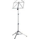 K&M 10065 Three-Piece Music Stand (Nickel)