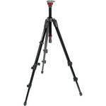 Manfrotto 755XB MDeVe Aluminum Video Tripod Legs - Supports 15.4 lbs (7kg)