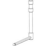 Dedolight 5.9" Long, Baby, Right-Angle Stud (5/8") for Clamps