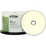 TDK CD-R 52x Inkjet Disc (50)