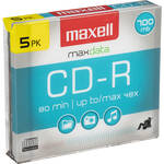 Maxell CD-R, 48x, Disc (5)