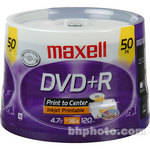 Maxell DVD+R 4.7GB, White Inkjet Disc