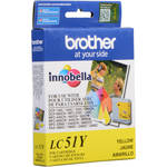 Brother LC-51Y Yellow Ink Cartridge for Brother Printers & Faxes