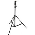 Manfrotto 008BUAC Two Section Air Cushioned Cine Stand with Leveling Leg, Black - 7' (2.1m)