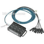 Whirlwind MEDUSA Standard Series 8-Channel Box to Fan Snake (25') (7.62m)
