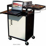 Luxor LT34PCG - Three Shelf Presentation Cart