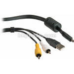 Pentax I-UAV62 USB-A/V Cable for Pentax Optio E40 Digital Camera 