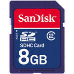 SanDisk 8GB SDHC Memory Card