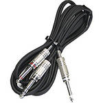 Roland PCS-31L Stereo 1/4" to Dual Mono 1/4" Y-Cable