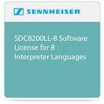 Sennheiser SDC8200LL-8 Software License for 8 Interpreter Languages