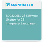 Sennheiser SDC8200LL-28 Software License for 28 Interpreter Languages