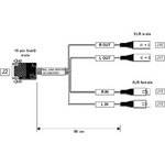 Digigram VX222HR Balanced Analog I/O Replacement Cable