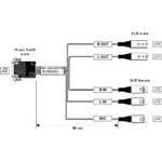 Digigram VX222HR-Mic Balanced Analog I/O Replacement Cable