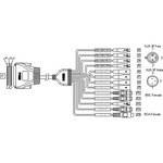 Digigram VX811HR Balanced Digital I/O Replacement Cable