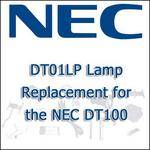 NEC DT01LP Lamp Replacement for the NEC DT100