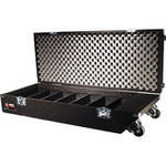 Odyssey Innovative Designs CCD320PW Pro Carpeted CD Case with Wheels (Black)