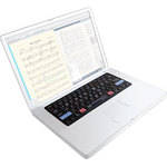 KB Covers Sibelius Keyboard Cover for the Powerbook & MacBook Pro