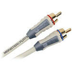 Monster Cable FlatScreen Series 2 RCA Male to 2 RCA Male Stereo Audio Cable - 6.5'