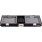 Odyssey Innovative Designs CDJ10 Pro Carpeted Turntable Coffin Case (Black)