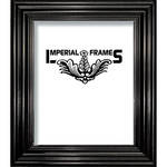 Imperial Frames Model F326, Nuveau Wood Picture Frame - 11 x 17" (Black)
