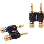Monster Cable Dual Banana Speaker Cable Adapters (Pair)