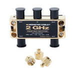 Monster Cable 4 Way -  2GHz Low-Loss RF Splitter for TV & Satellite MKII