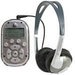 Califone 8101 - Gravador/Player de MP3 com 512MB e Headphones