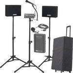 AmpliVox Sound Systems SW230AL Voice Carrier Portable PA with Lavalier Microphone 