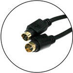 Plus S-Video Cable - 4-pin Male to 4-pin Male (50')