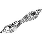 Plus 4-Pin Male to Mini DIN 4-Pin S-Video Cable (4.9')