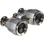 LaScala Optics 4x30 Hamlet Opera Glasses (Platinum & Silver)