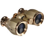 LaScala Optics 4x30 Hamlet Opera Glasses (Titanium & Gold)