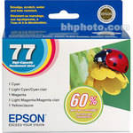 Epson High Capacity Multi-Pack Color Ink Cartridges for Stylus Photo Printers