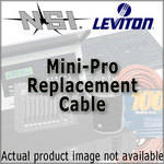 NSI / Leviton Replacement Power Cable for Mini Pro Fixture - 9' (2.7m)