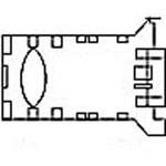 NSI / Leviton Lens Tube Assembly for Leo Ellipsoidal - 50 Degrees